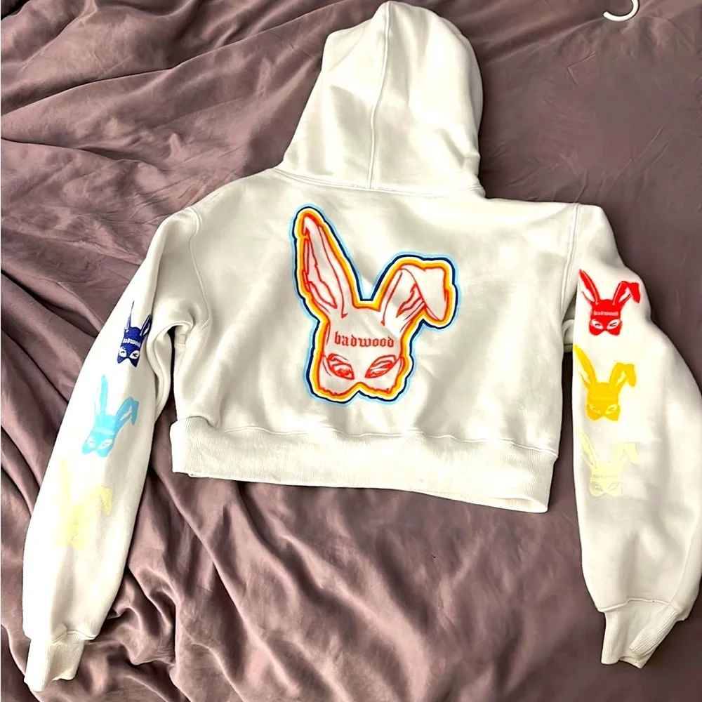 Badwood Cropped hoodie - Picture 3 of 7